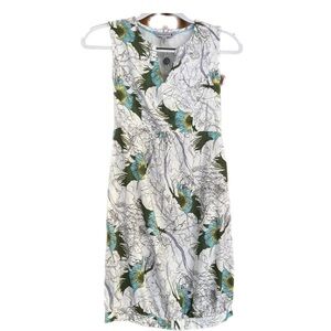 FatFace Women’s White Patterned Sleeveless Dress. NWT!